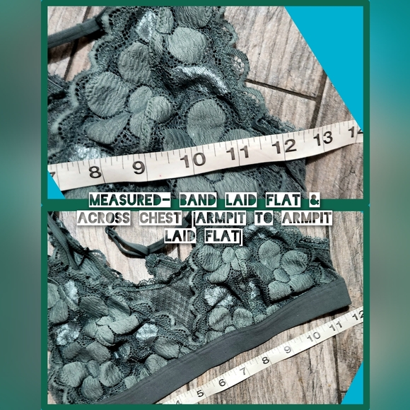 Aerie Bralette Jade lace w hidden adjustable straps! SMALL, never worn - Picture 7 of 10